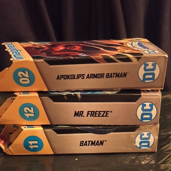 Imaginext DC Super Friends Action Figures Set Batman MR.Freeze Apokolips Batman - Picture 14 of 16
